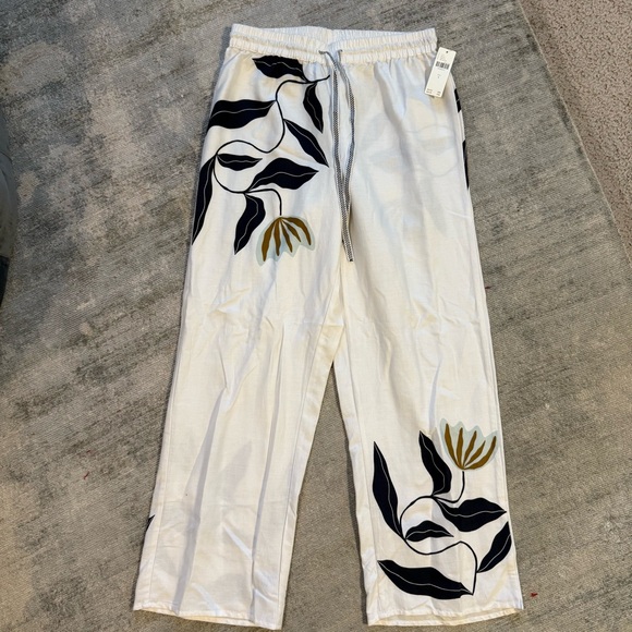 Kenzie Parrott for Anthropologie Graphic Pajama Bottoms - Picture 2 of 10